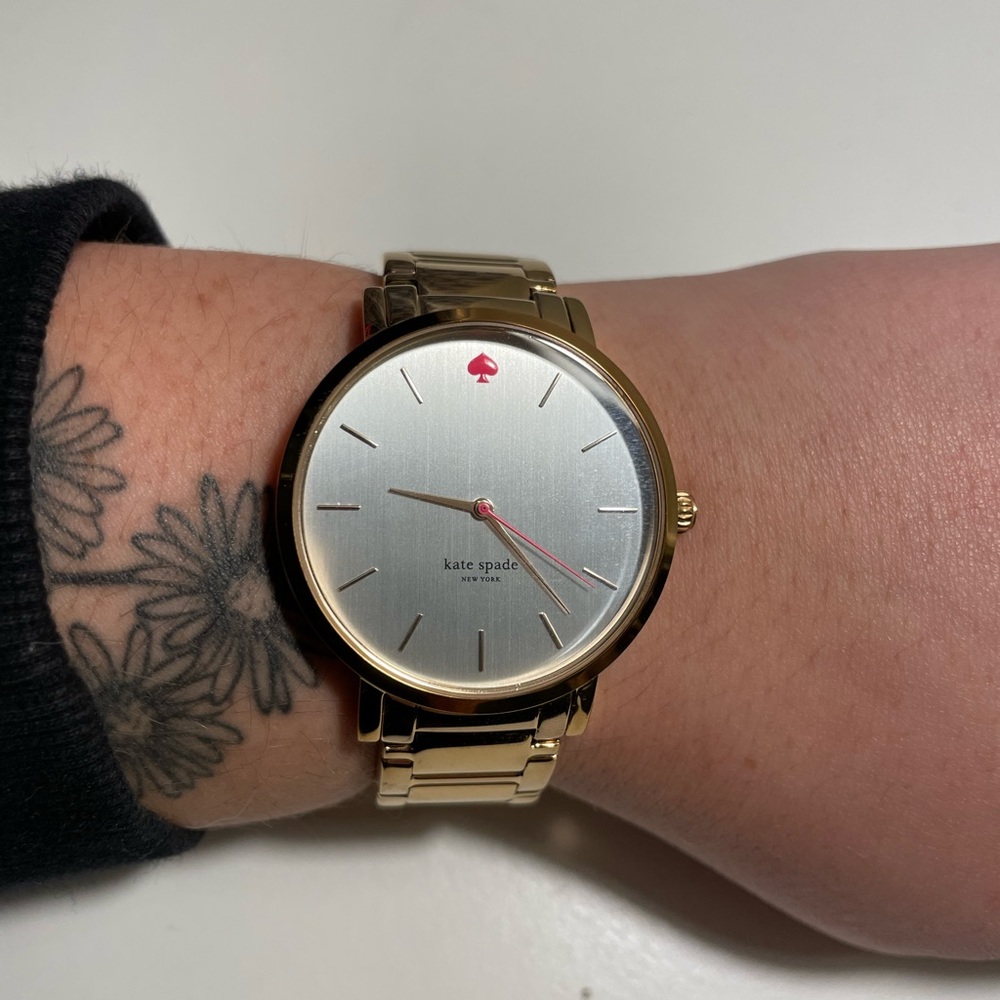 Gold Kate spade watch